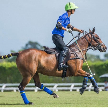 Casque de Polo Vert