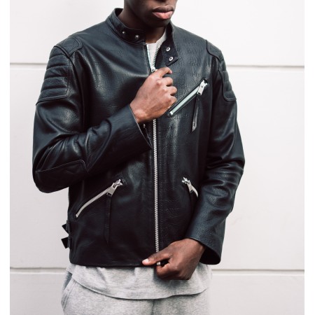 Blouson en Cuir Belgravia