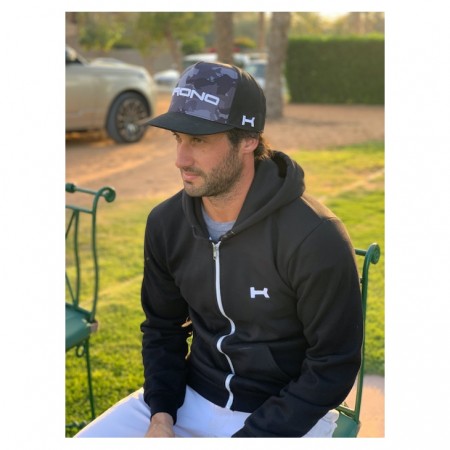 Le K Sweat-shirt à Capuche Noir