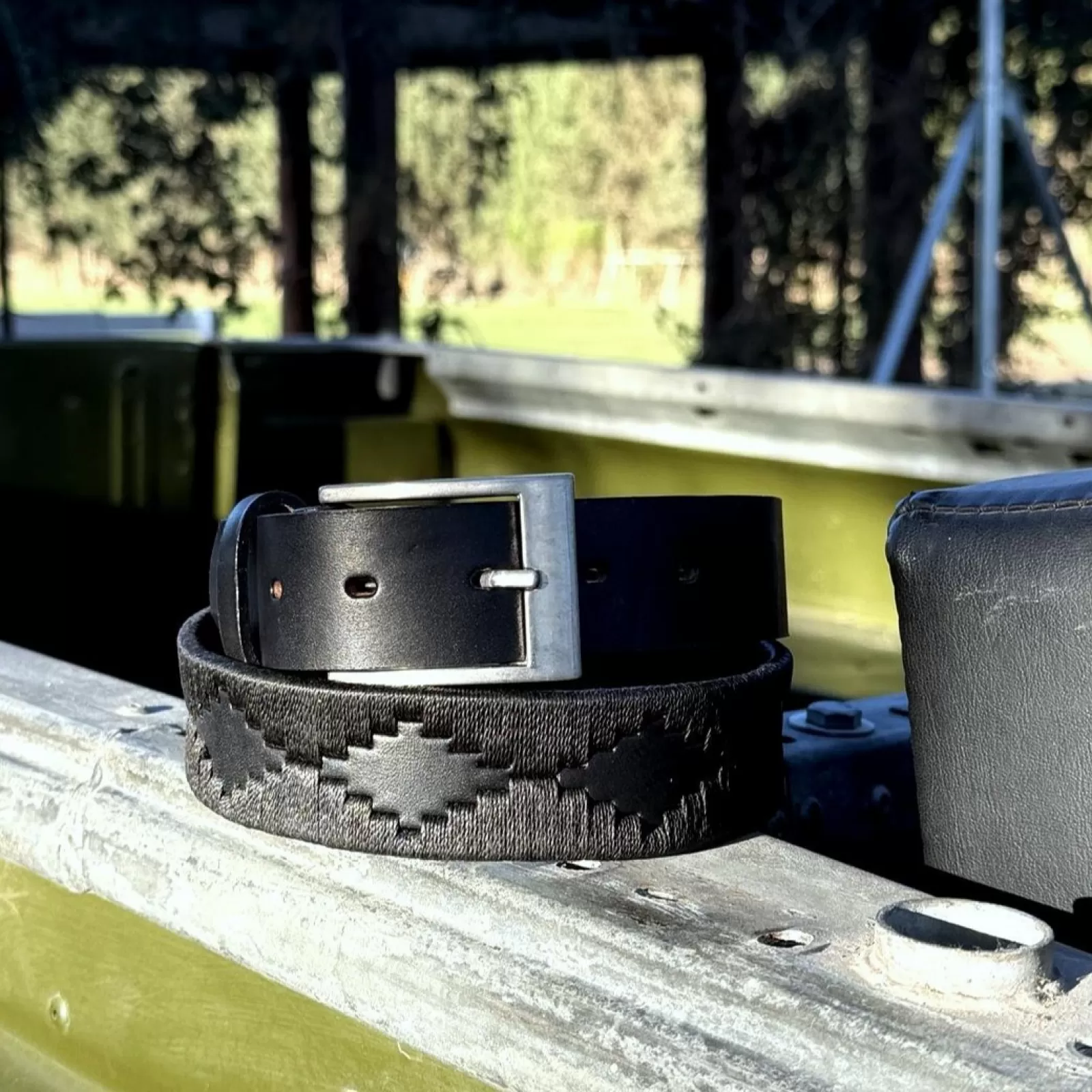 La Ceinture de Polo "Gaucho Noir" La Ceinture de Polo "Gaucho Noir"