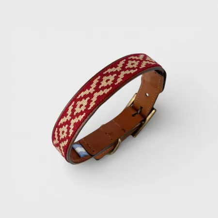 Collier pour Chien Gaucho Rouge