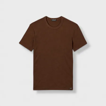 T-shirt Krono Player en coton Marron T-shirt Krono Player en coton Marron