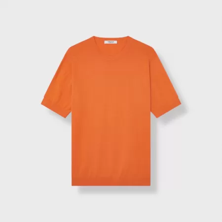 T-shirt en Giza Orange