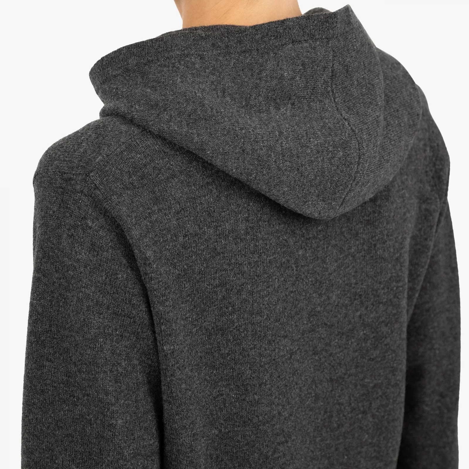 Sweat à capuche Chukka en cachemire Charbon Sweat à capuche Chukka en cachemire Charbon