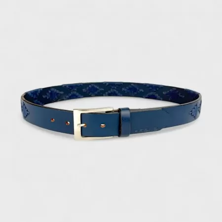 Ceinture de Polo "Bleu Gaucho"