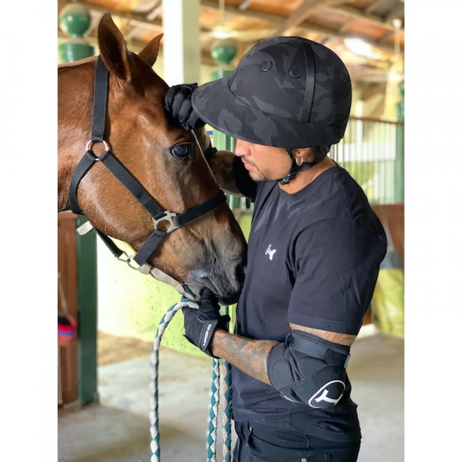 Casque Polo Camo Casque Polo Camo