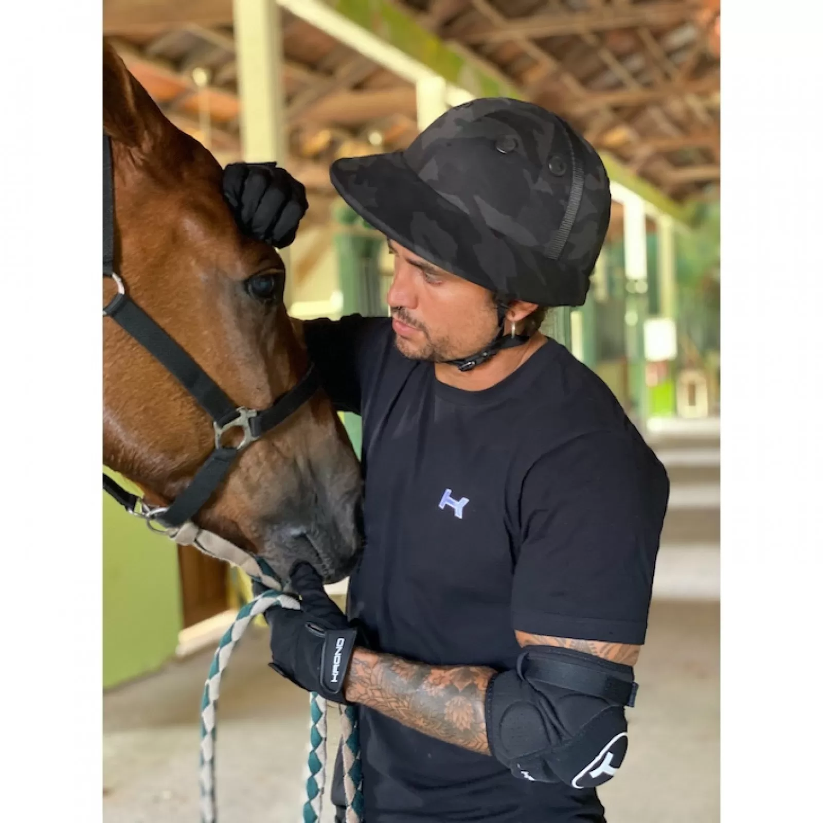 Casque Polo Camo Casque Polo Camo