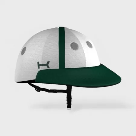 Casque Blanc et Vert