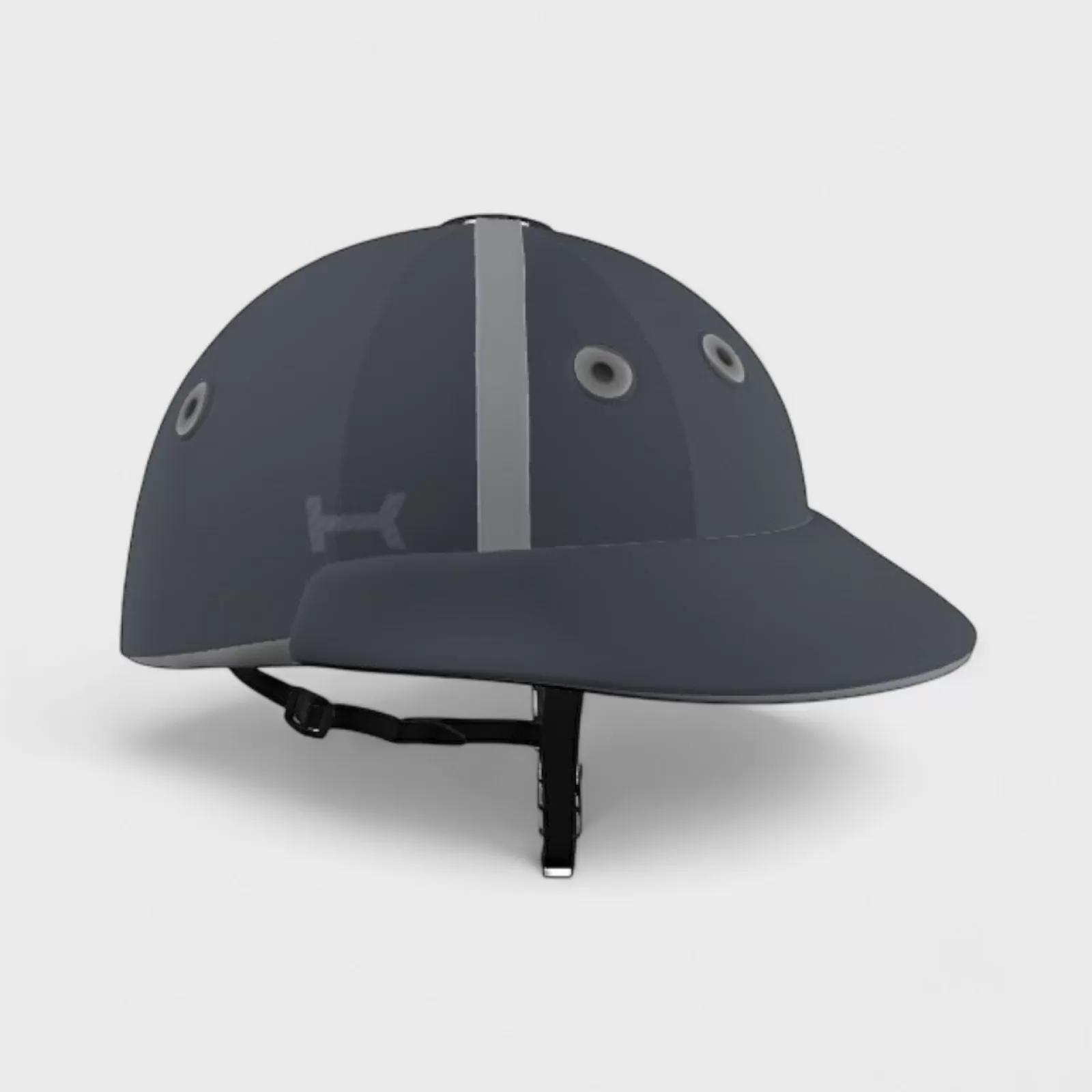 Casque de Polo Gris Foncé