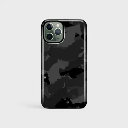 Étui pour Iphone Black Camouflage