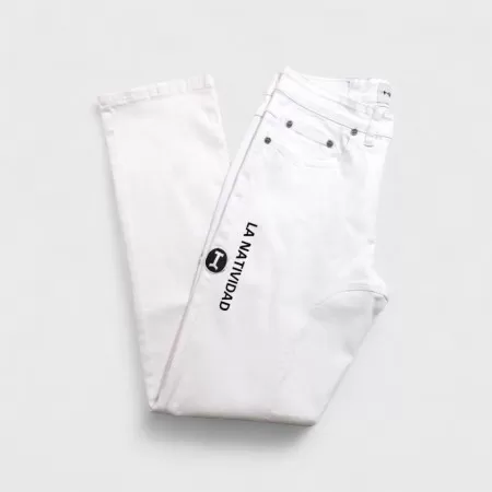 Pantalon de Polo Krono Blanc Pour Hommes