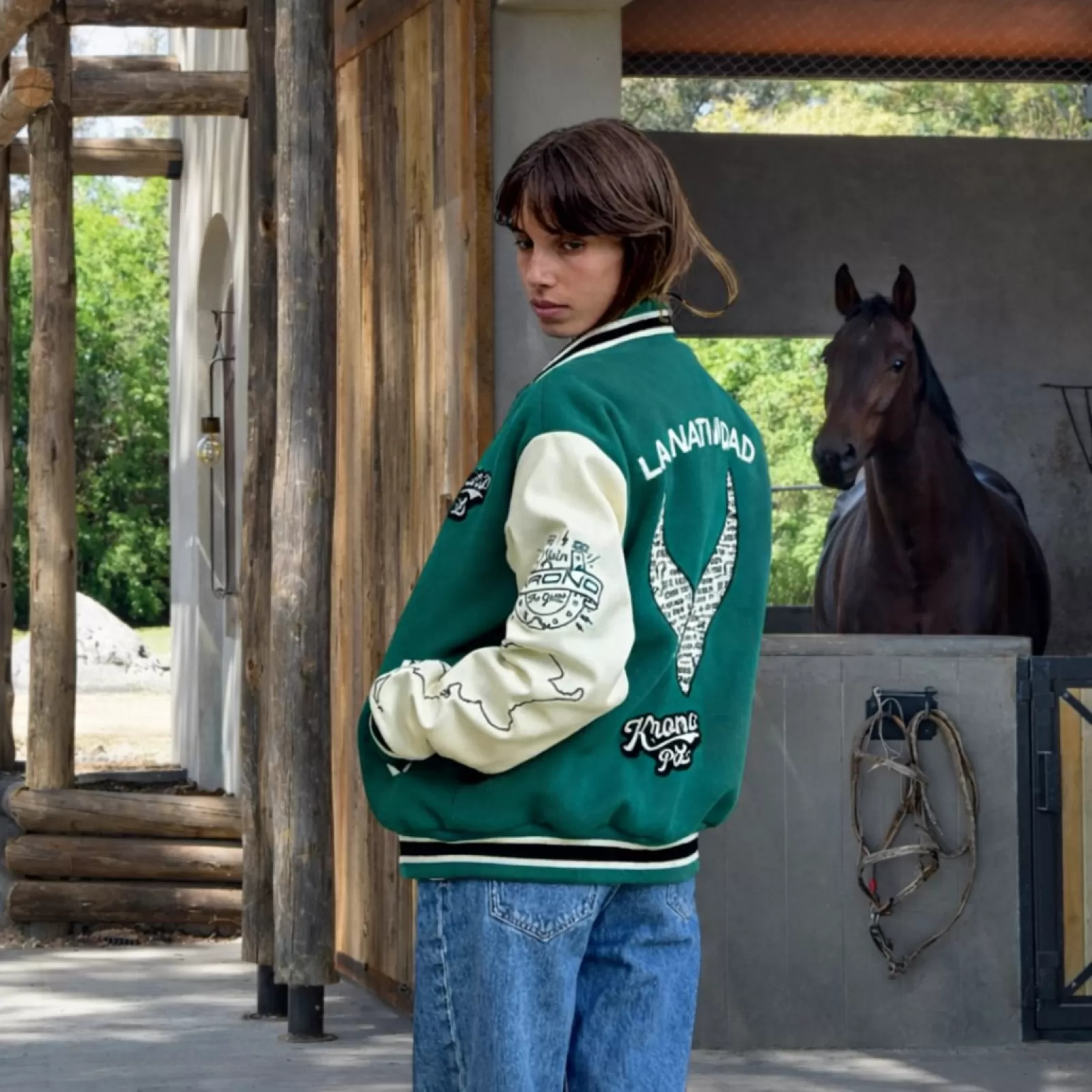 La Natividad Varsity Jacket La Natividad Varsity Jacket