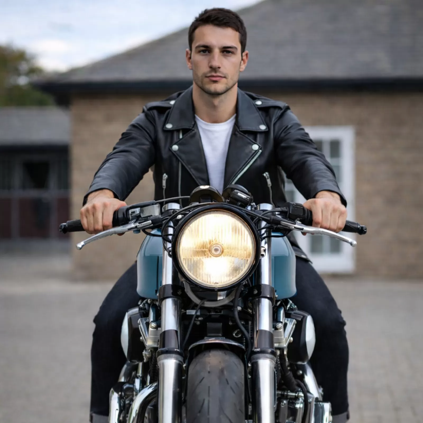 Veste en Cuir Nappa Veste en Cuir Nappa